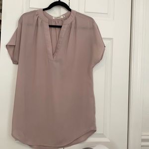 Mauve blouse